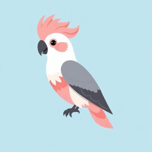Cacatua-galah (rosa)